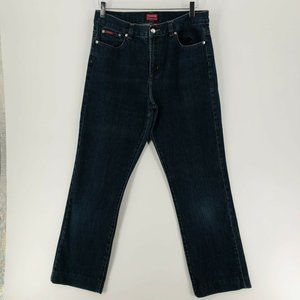 Chaps Denim Jeans Womens 10 Straight Leg High Rise *LENGTH ALTERED 28.5" Inseam